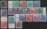   Deutschland DDR 1953 ** - Fünfjahresplan II Buchdruck komplett 
