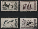 China 1952 - Nr. 176-79 o Alte Wandmalereien -