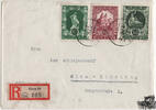 Österreich 1947 - Nr. 828, 829, 833 Große Österreichische Kunstausstellung -