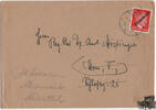 Österreich 1945 - Nr. 662 I. Wiener Aushilfsausgabe als Einzelfrankatur auf Ortsbrief Wien -