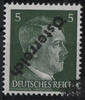 Österreich - Nr. 660 ** 5 Pfennig 1945 grün, kopfstehender Aufdruck -