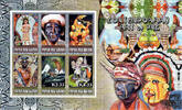 Papua Neuguinea Papua-Neuguinea - Nr. 1282-1287 Block, **, Kunst -