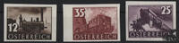 Österreich Österreich 1937 - Nr. 646-48 ** 100 Jahre österr. Eisenbahn -