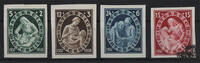 Österreich Österreich 1937 - Nr. 642-45 U ** Winterhilfe -
