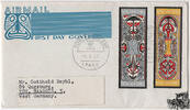 Papua Neuguinea Papua-Neuguinea 1969 FDC - Mythologische Gestalten -