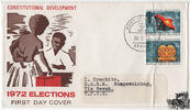 Papua Neuguinea Papua-Neuguinea 1972 FDC - Konstitutionelle Entwicklung des Landes -