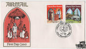 Papua Neuguinea Papua-Neuguinea 1986 FDC - 100 Jahre evangelisch-lutherische Kirche auf Neuguinea -