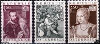 Österreich ** 1971 - 1,50-3,50 S - Kunstschätze in Österreich, 2. Auflage - Satz -