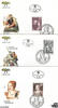 Österreich Österreich FDC 1971 - 1,50-3,50 S - Kunstschätze in Österreich, 2. Ausgabe - Satz -