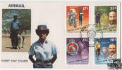 Papua Neuguinea Papua-Neuguinea 1988 FDC - 100 Jahre Königliche Polizeitruppe von Papua Neuguinea -