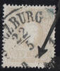 Österreich Kaiserreich - Nr. 15 I b, o 15 Kreuzer 1858 dkl. blau gebleicht, Rahmenbruch unten -