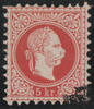 Österreich Österreich 1867 - Nr. 37 II A ** 5 Kreuzer rot -