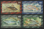 Papua Neuguinea Papua-Neuguinea - Nr. 689-92 ** Süßwasserfische -