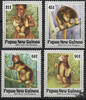 Papua Neuguinea Papua-Neuguinea - Nr. 698-701 ** Matschie-Baumkänguruh -
