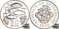 Seychellen 50 Rupees 50 Rupien 1978 - Seychellen Fische und Korallen -