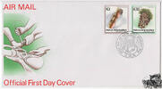 Papua Neuguinea Papua-Neuguinea - Nr. 744-45 FDC Kunsthandwerk -