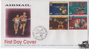 Papua Neuguinea Papua-Neuguinea - Nr. 777-80 FDC Olympische Sommerspiele -