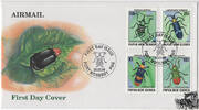 Papua Neuguinea Papua-Neuguinea - Nr. 772-75 FDC Käfer -