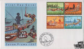Papua Neuguinea Papua-Neuguinea - Nr. 792-95 FDC Bugverzierungen -