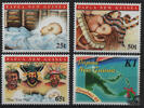 Papua Neuguinea Papua-Neuguinea - Nr. 840-43 ** Weihnachten -