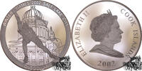 1 Dollar 2002 - Cook-Inseln Neuseeländische Verwaltung 1 Dollar 2002 - Eisschnelllauf, Oly. Salt Lake City PP