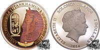 Salomonen 2 Dollar 2 Dollar 2014 - Tutankhamun, Ancient Egypt -