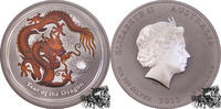 Australien 1 Dollar 1 Dollar 2012 Drache / Lunar Serie, braun -