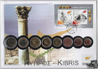 Zypern 3,88 Euro Numisbrief Zypern - Euro Kursmünzensatz -