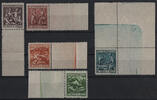 Österreich Österreich 1924 - Nr. 442-46 ** Notl. Künstler (Tuberkulosefürsorge) -