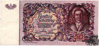 50 Schilling 1951 - 2.Republik - sehr schön -