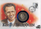 Belgien - Numisbrief Belgien 1993 - König Baudouin -