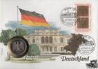 Deutschland 5 Mark Numisbrief Deutschland 1991 - Deutschlandflagge -