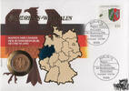 Deutschland 1 Mark Numisbrief Deutschland 1993 - Bundesland Nordrhein Westfalen -