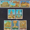 Kongo Kongo-Brazzaville 1978 ** - 35-300 Fr - Die sieben Weltwunder - Satz - Ungezähnt -