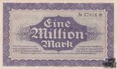 1.000.000 Mark 1923 - 5-stellig KN - Deutschland / Sachsen - bankfrisch -