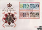 Grossbritannien 2 Pfund Numisbrief Grossbritannien 1986 - Queen Elizabeth II 60. Geburtstag -