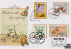 Deutschland Deutschland 2015 FDC - 1,40 Fr + 1,00 CHF + 0,62 € + 0,80 € - Europa: Historisches Spielzeug - Kombination -
