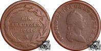  1 Kreuzer 1781 A 1 Kreuzer 1781 A &Ouml;sterreich f.vz. 46,00 EUR  zzgl. 7,20 EUR Versand