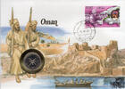 Oman 5 1981 Numisbrief Oman 1987 - Bucht  6,90 EUR  zzgl. 7,20 EUR Versand