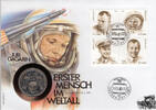 Russische F&ouml;deration 1 Rubel 1981 Numisbrief Russland 1991 - Erster Mens... 9,90 EUR  zzgl. 7,20 EUR Versand