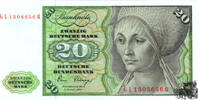   20 Mark 1980 - Deutschland - bankfrisch  35,00 EUR  zzgl. 7,20 EUR Versand