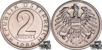 Österreich 2 Groschen 2 Groschen 1986 - PP -