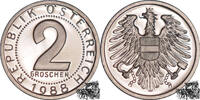 Österreich 2 Groschen 2 Groschen 1988 - PP -