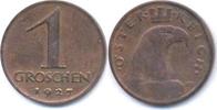 Österreich 1 Groschen 1 Groschen 1927 - Österreich -