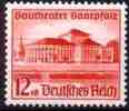 Deutschland DR 1938 **, 12+8 Pfg., Gautheaters Saarpfalz -
