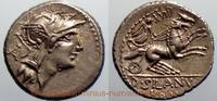 Denar 91 v. Chr. Roman Republic Münzmeister Decimus Iunius Silanus v-st