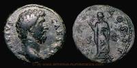 Roman Empire As Aelius Caesar, Rom, As, RIC 1067.