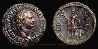Roman Empire As Domitian Caesar, Rom, As, RIC 316.
