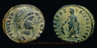 Roman Empire Follis Helena, Kyzikos, Follis, RIC 49.
