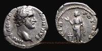 Roman Empire Denarius Antoninus Pius Caesar, Rom, Denar, RIC 452a. -